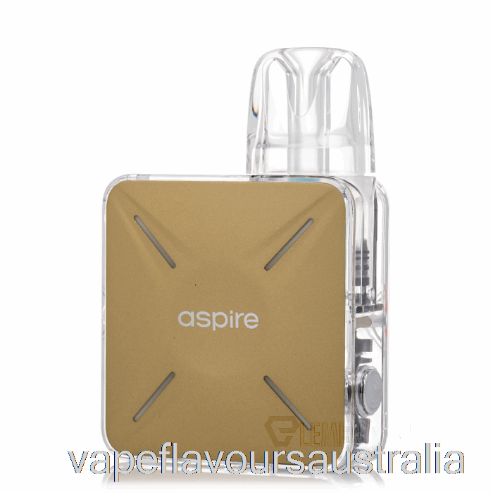 Vape Nicotine Australia Aspire Cyber X Pod System Flax Yellow